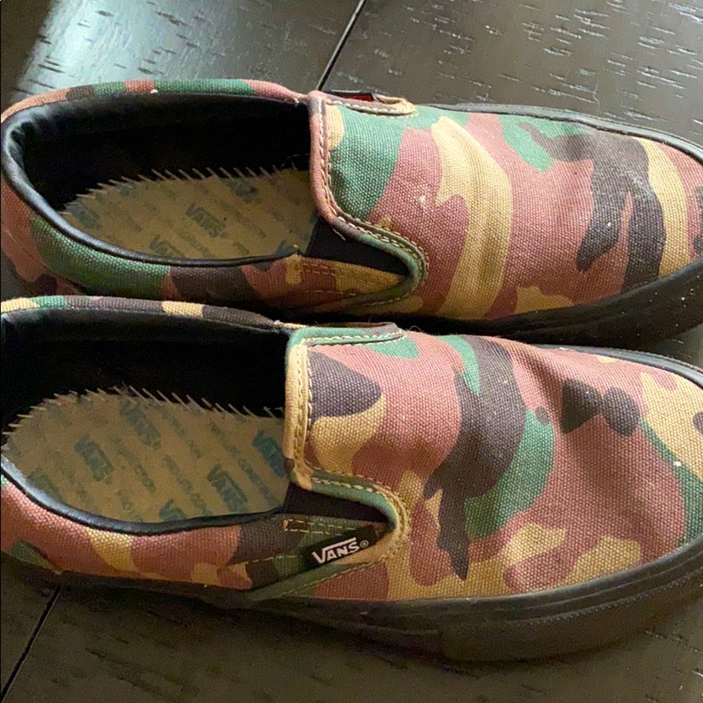 Vans Camouflage slip on